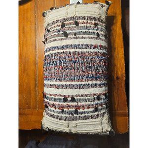 Seventh Avenue Sumit Texture Stripe Pillow 6781944 Multi Color 12 x 22